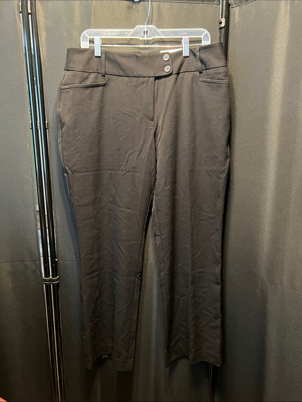 NWT Rafaella Black Pull-On Dress Pants